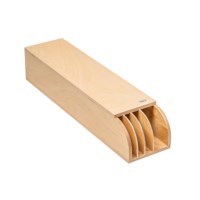 Weaving strips display - Wood