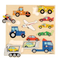 Knob puzzle - vehicles (11)