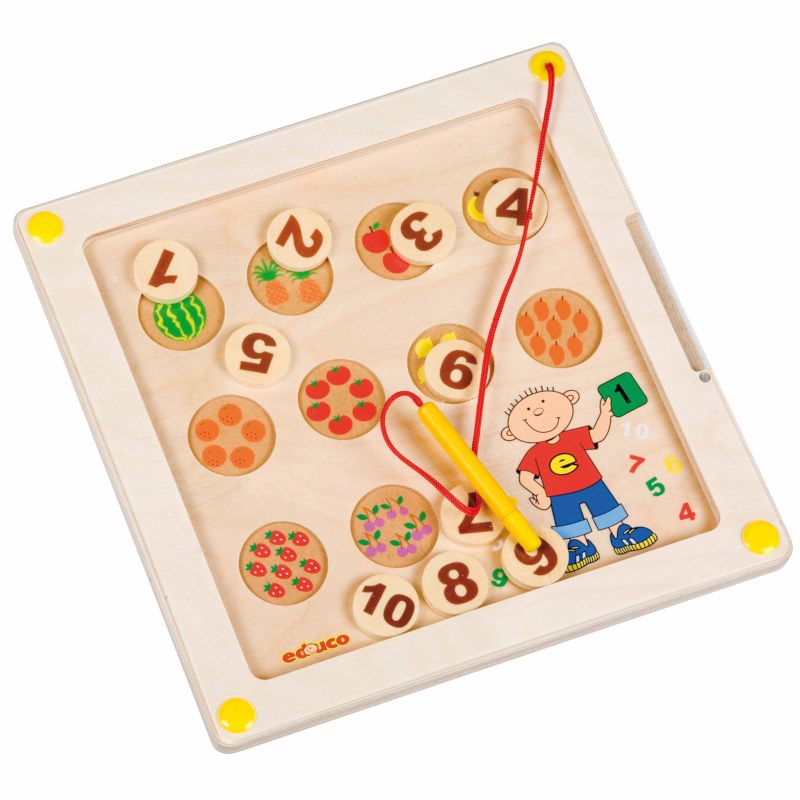 Motor skills board - counting fruit