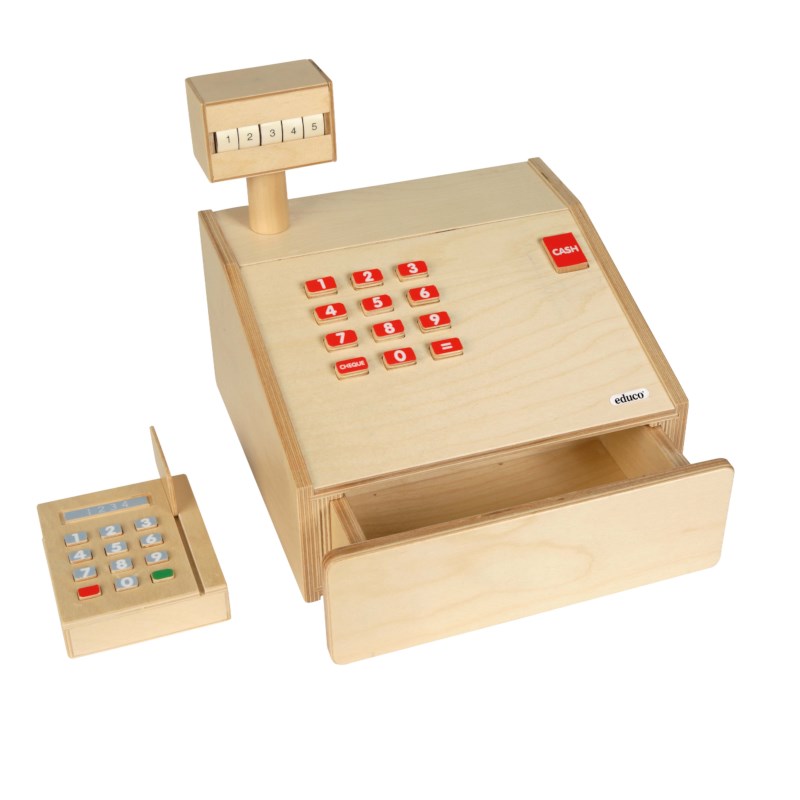 Cash register wood