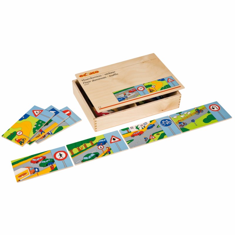 Floor dominoes traffic