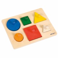 Shape sorting puzzle