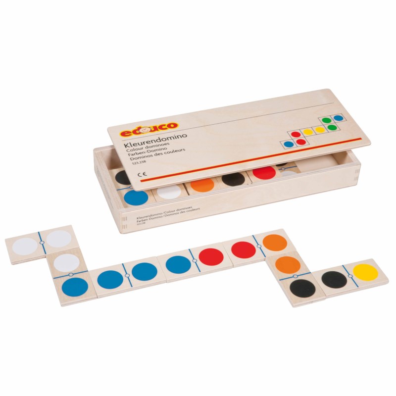 Colour dominoes