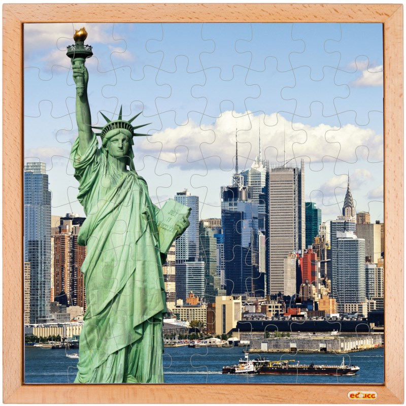 USA puzzle - Statue of liberty