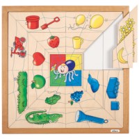 Spider sorting puzzle - colours
