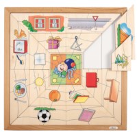 Spider sorting puzzle - shapes