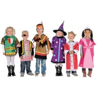 Dress up clothes - indian (incl. headpiece)