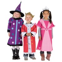 Dress up clothes - princess (incl. crown)