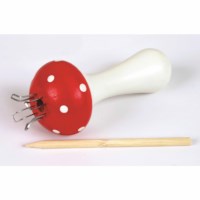 Knitting mushroom - Spool knitting bobbin