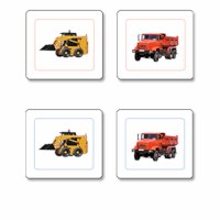 Construction Equipment Matching Cards
